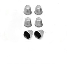 6x Metall Fingerhut –
