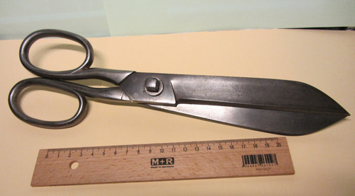 Antike tuchschere scharf - scharf, um