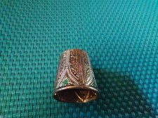 Fingerhut Jugendstil filigran