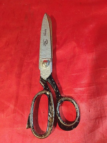 Antike alte schneider schere - alte,