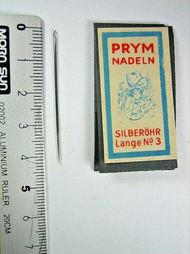 Altes nadelheft prym nadeln - nadelheft,
