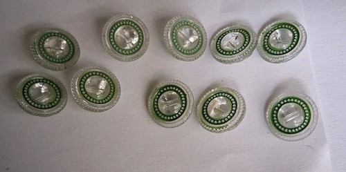 Tolle alte glasknöpfe - tolle, 10