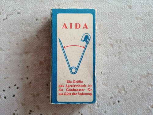 Aida stahlsicherheitsnadeln - aida,