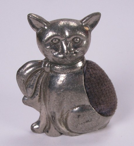 Nadelkissen katze metall 5 - nadelkissen, ca